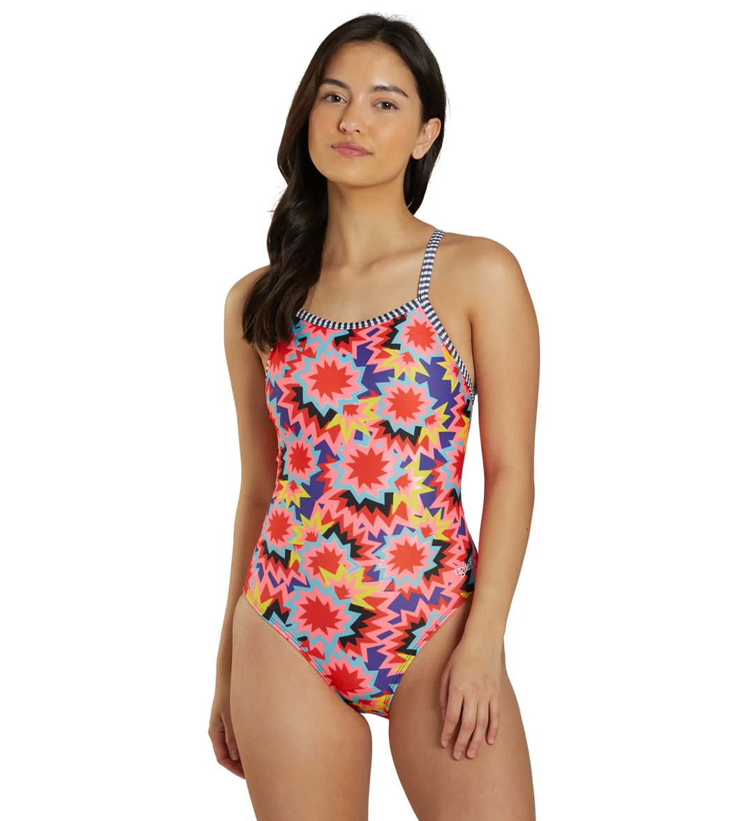 Dolfin Uglies Women's V-2 Back One Piece Swimsuit - Image 84