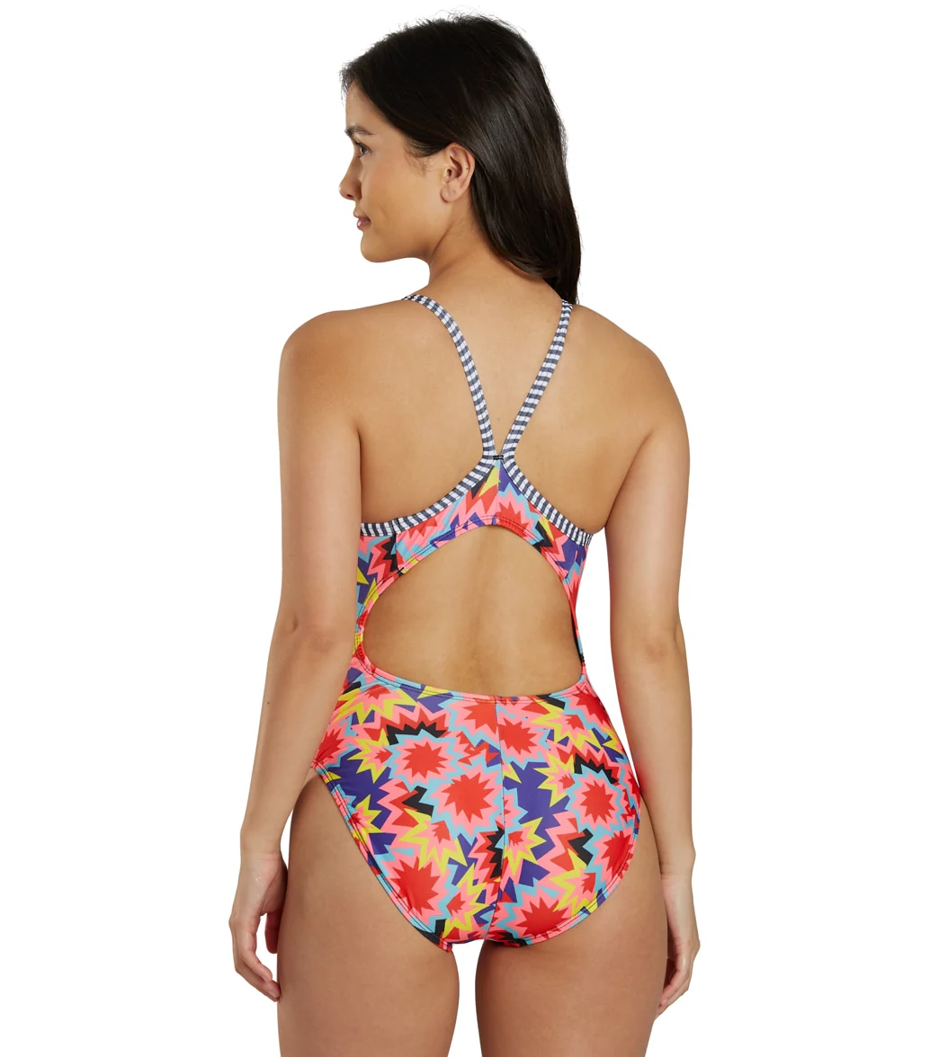 Dolfin Uglies Women's V-2 Back One Piece Swimsuit - Image 87