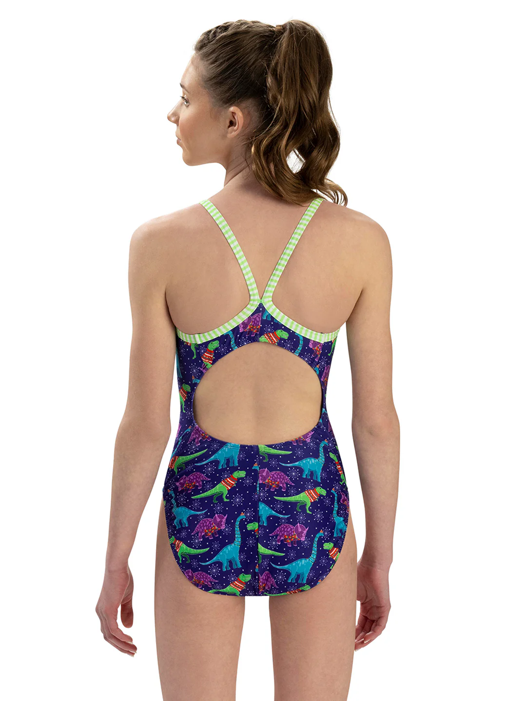 Dolfin Uglies Women's Wrapped Up V-2 Back One Piece Swimsuit - Image 5