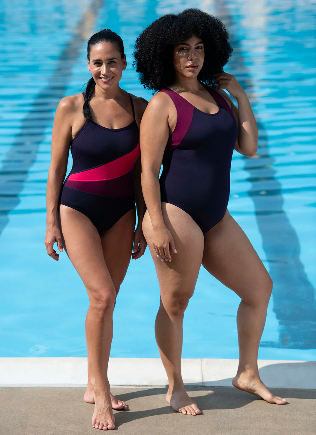 Dolfin Women's Aquashape Color Block Moderate One Piece Swimsuit - Image 5