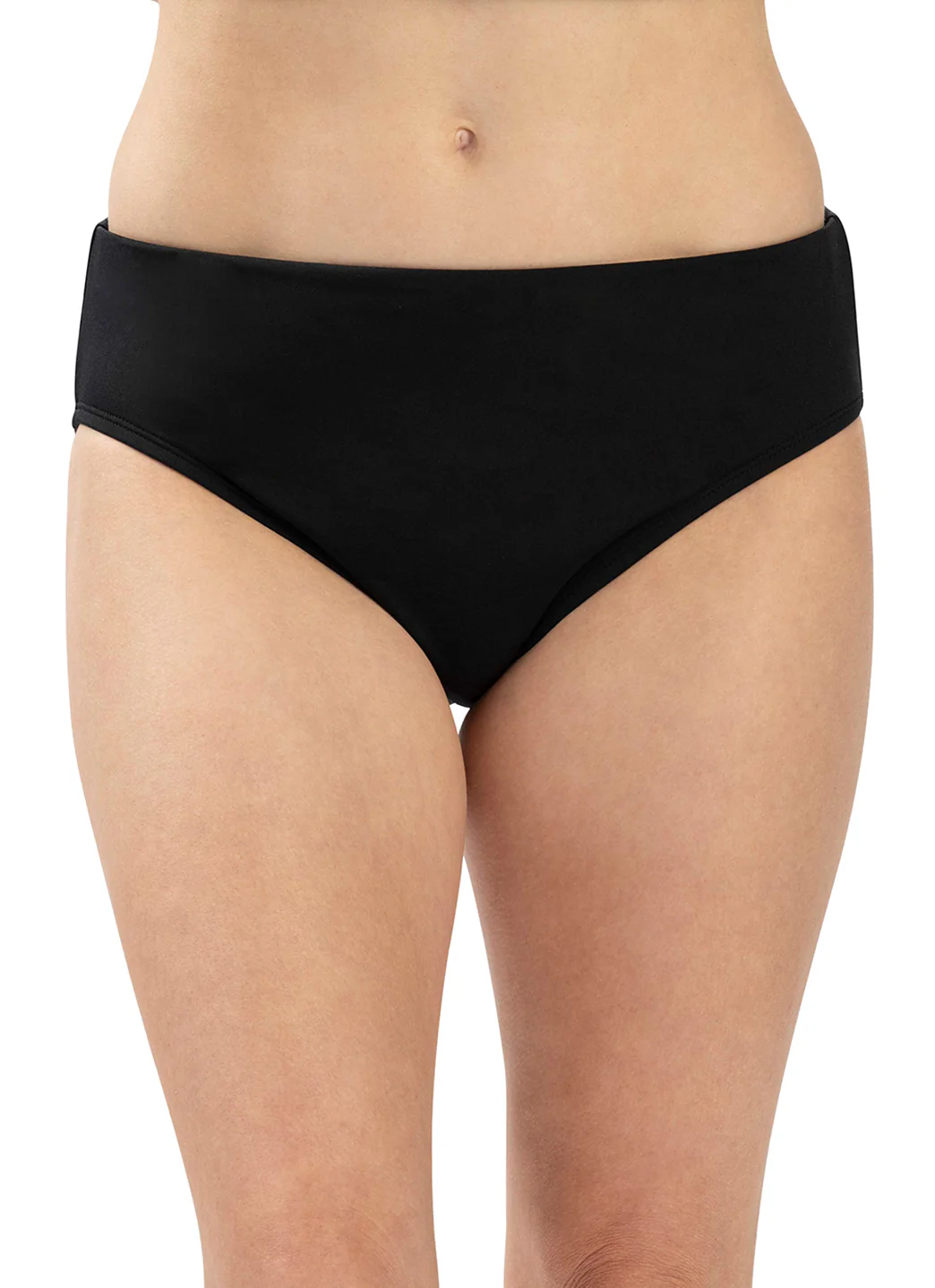 Dolfin Women's Aquashape Solid Mid-Rise Moderate Bikini Bottom - Image 6