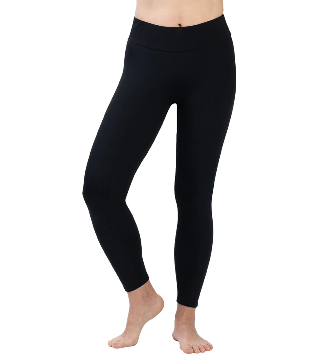 Dolfin Women's High Waisted 7/8" Aqua Swim Tights