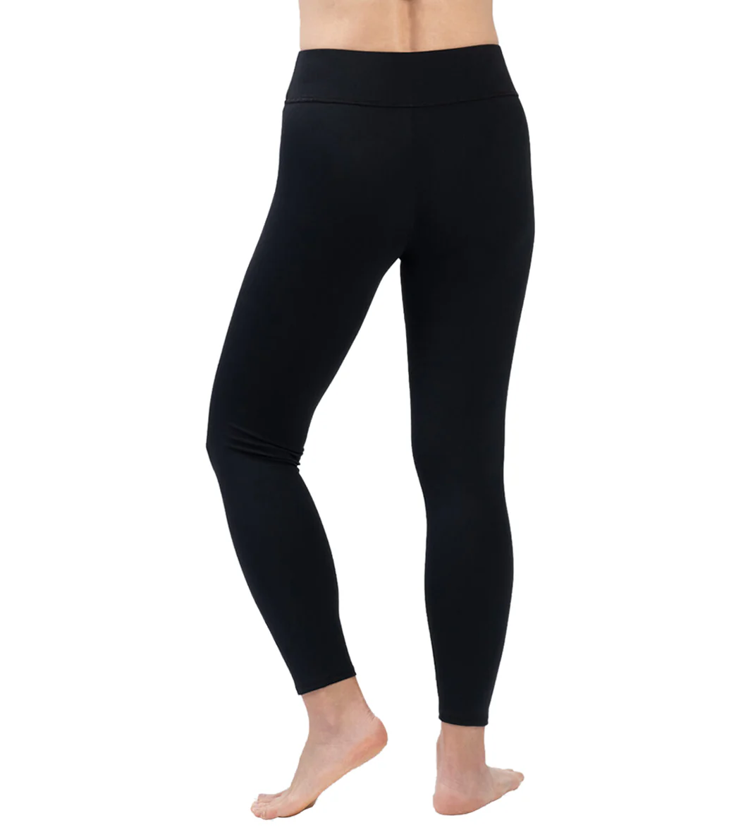 Dolfin Women's High Waisted 7/8" Aqua Swim Tights - Image 2