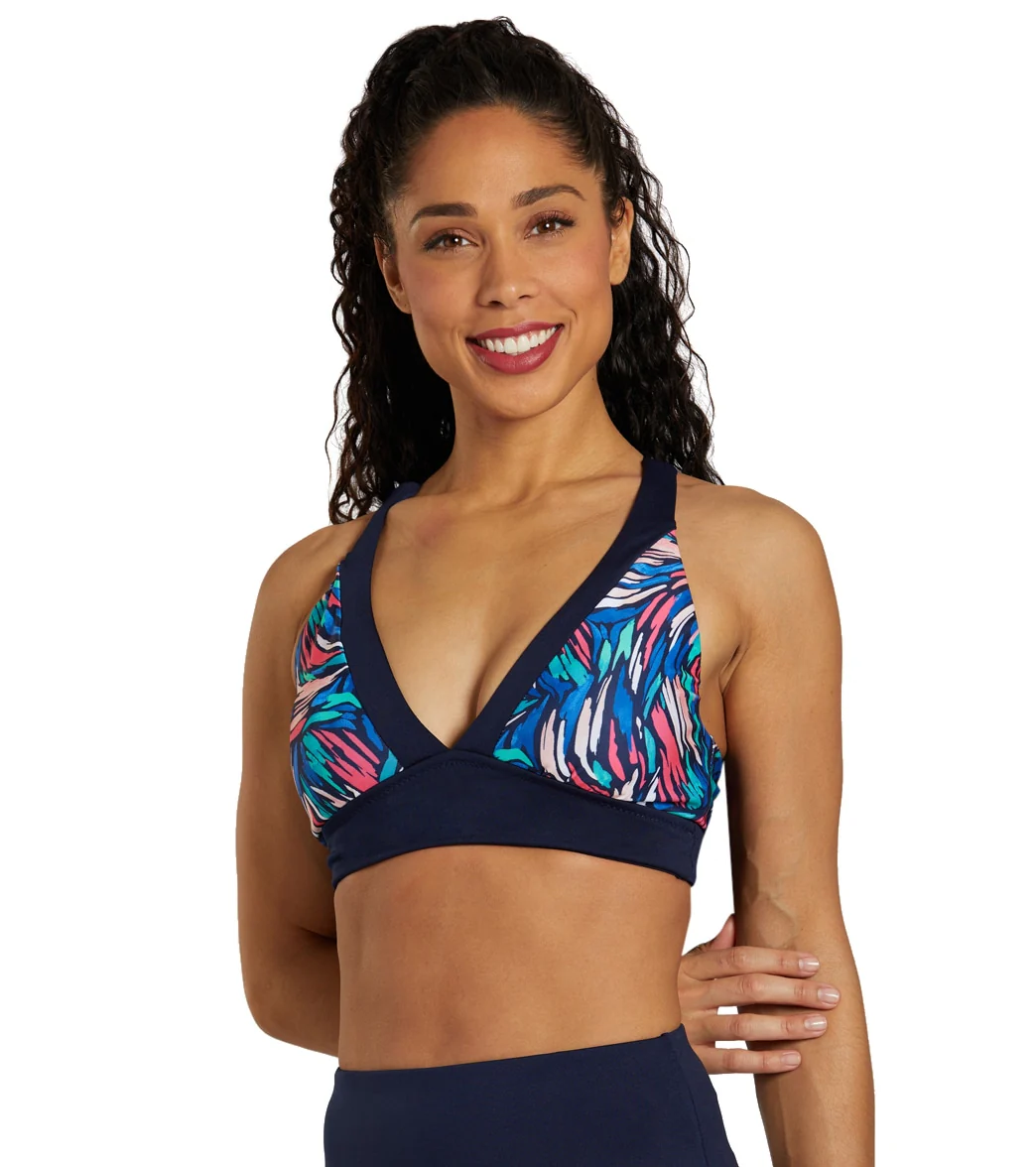 Dolfin Women's Printed V-Neck Bikini Top - Image 10