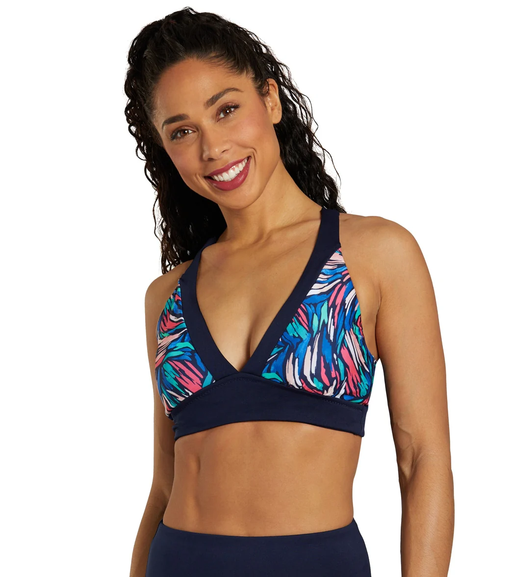 Dolfin Women's Printed V-Neck Bikini Top - Image 7