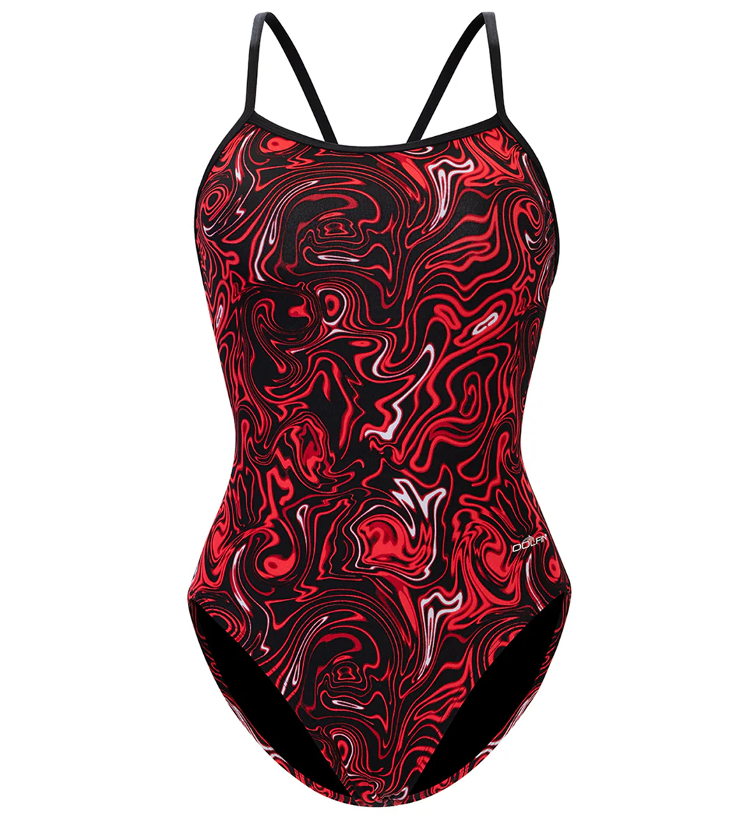 Dolfin Women's Reliance Forcefield V-Back One Piece Swimsuit - Image 16