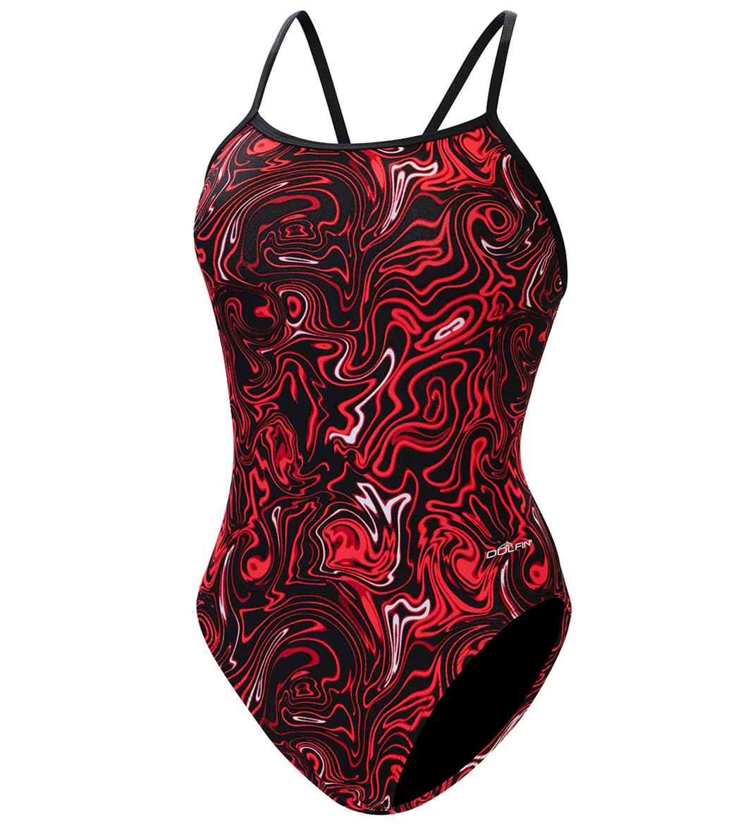 Dolfin Women's Reliance Forcefield V-Back One Piece Swimsuit - Image 17