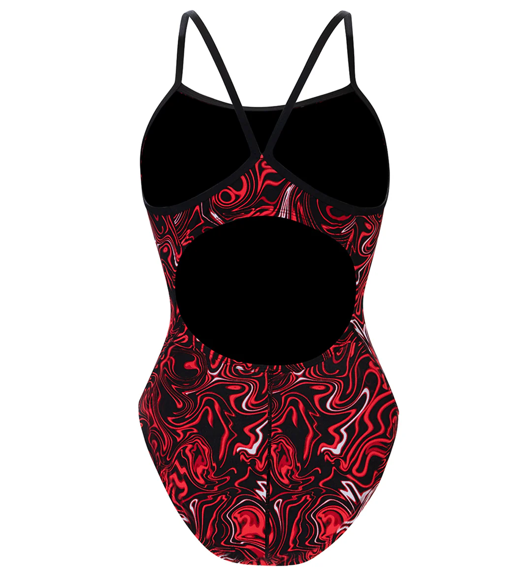 Dolfin Women's Reliance Forcefield V-Back One Piece Swimsuit - Image 18