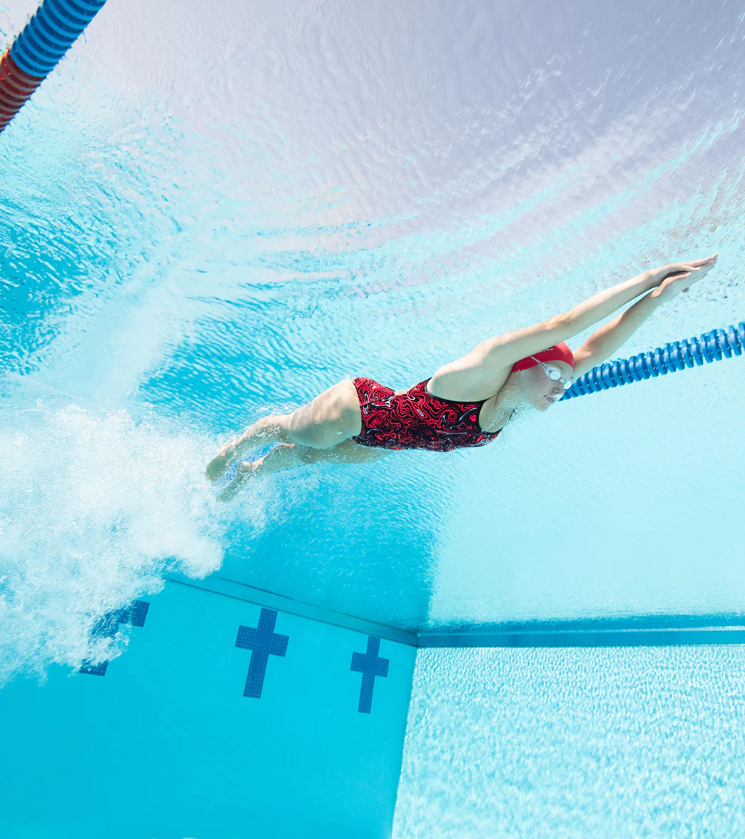 Dolfin Women's Reliance Forcefield V-Back One Piece Swimsuit - Image 19