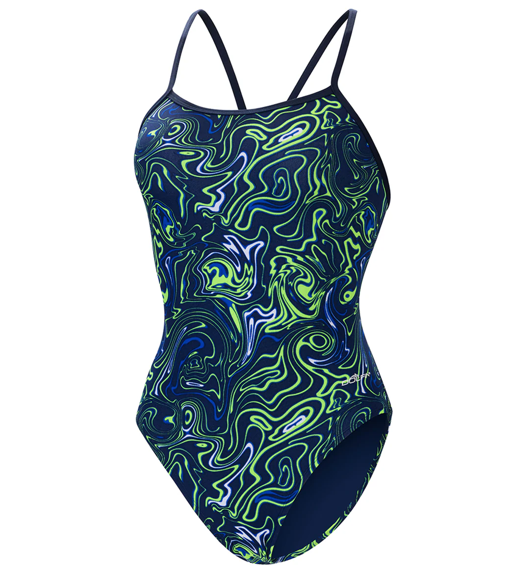 Dolfin Women's Reliance Forcefield V-Back One Piece Swimsuit - Image 38