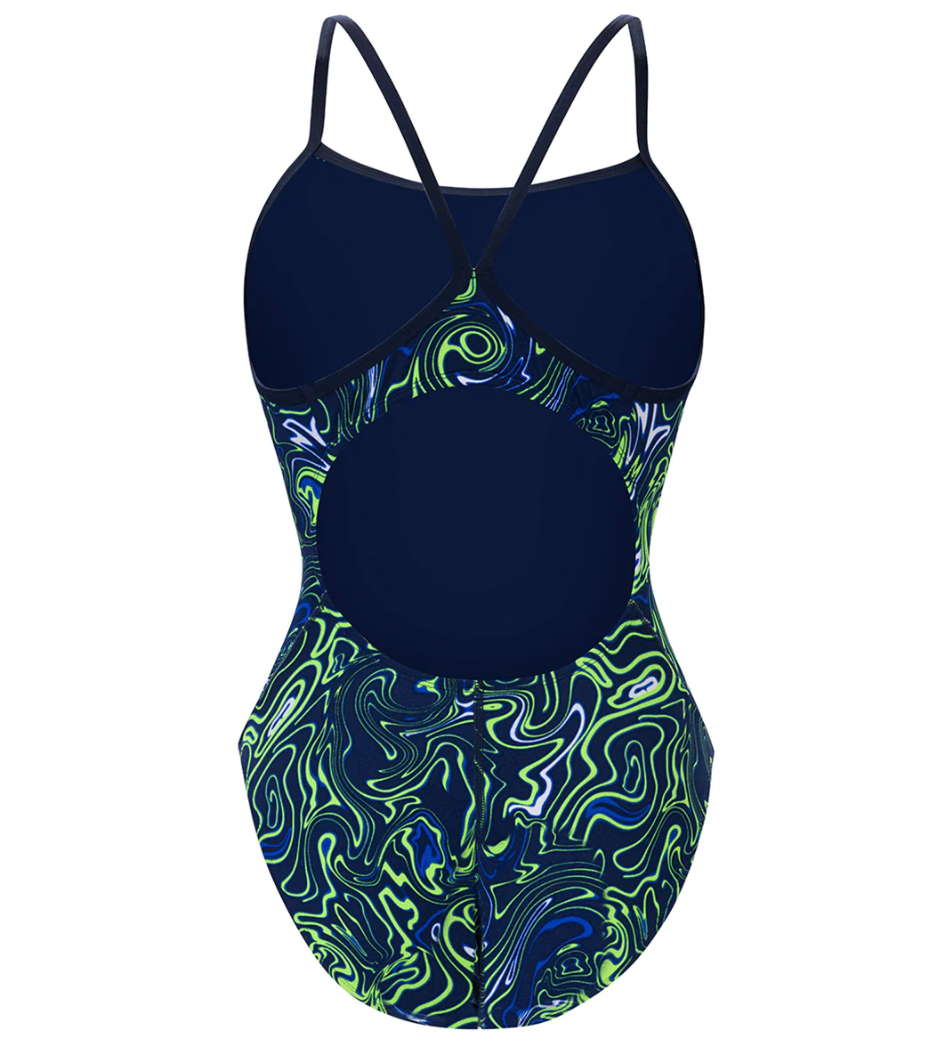 Dolfin Women's Reliance Forcefield V-Back One Piece Swimsuit - Image 39