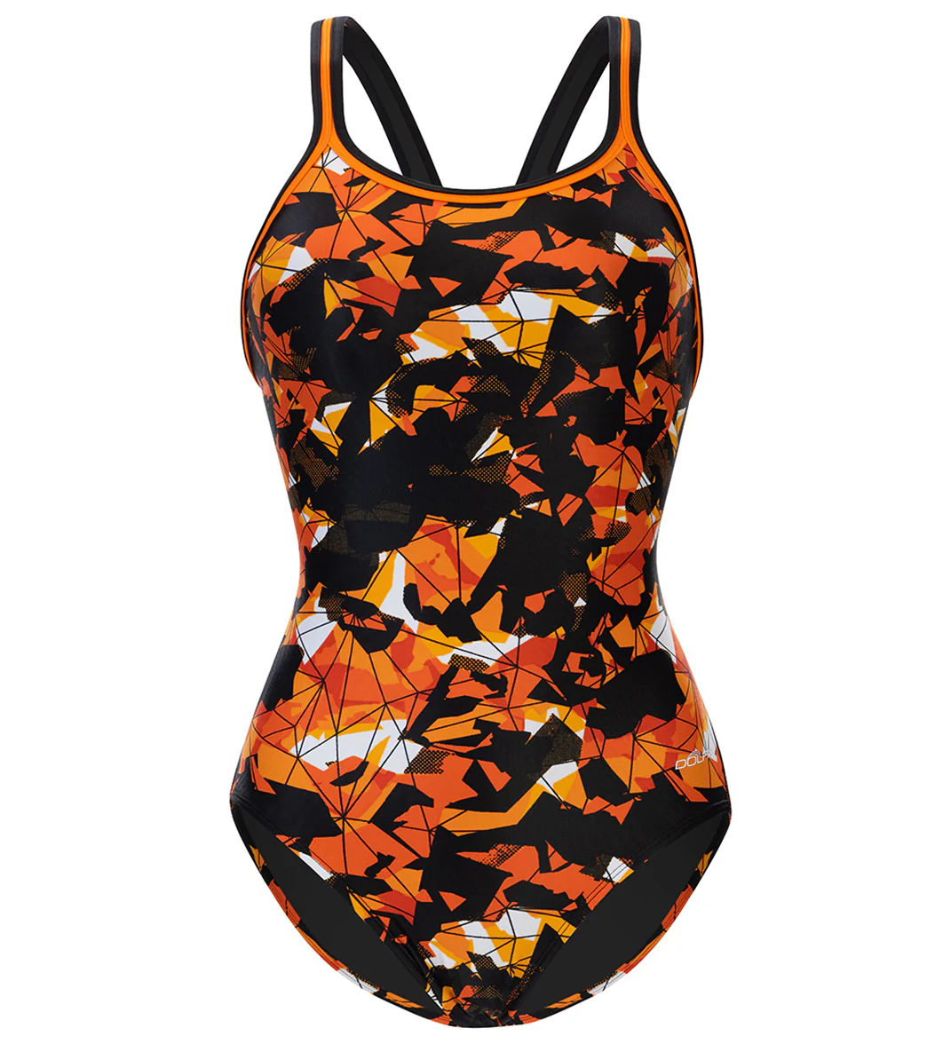 Dolfin Women's Xtrasleek Implode DBX Back One Piece Swimsuit - Image 58