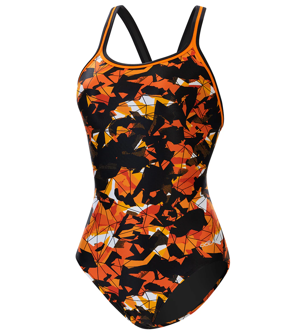 Dolfin Women's Xtrasleek Implode DBX Back One Piece Swimsuit - Image 59