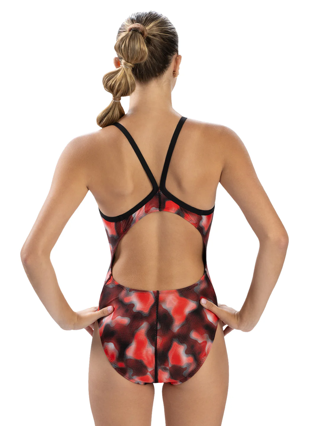 Dolfin Women's Xtrasleek Magma V2 Back One Piece Swimsuit - Image 9