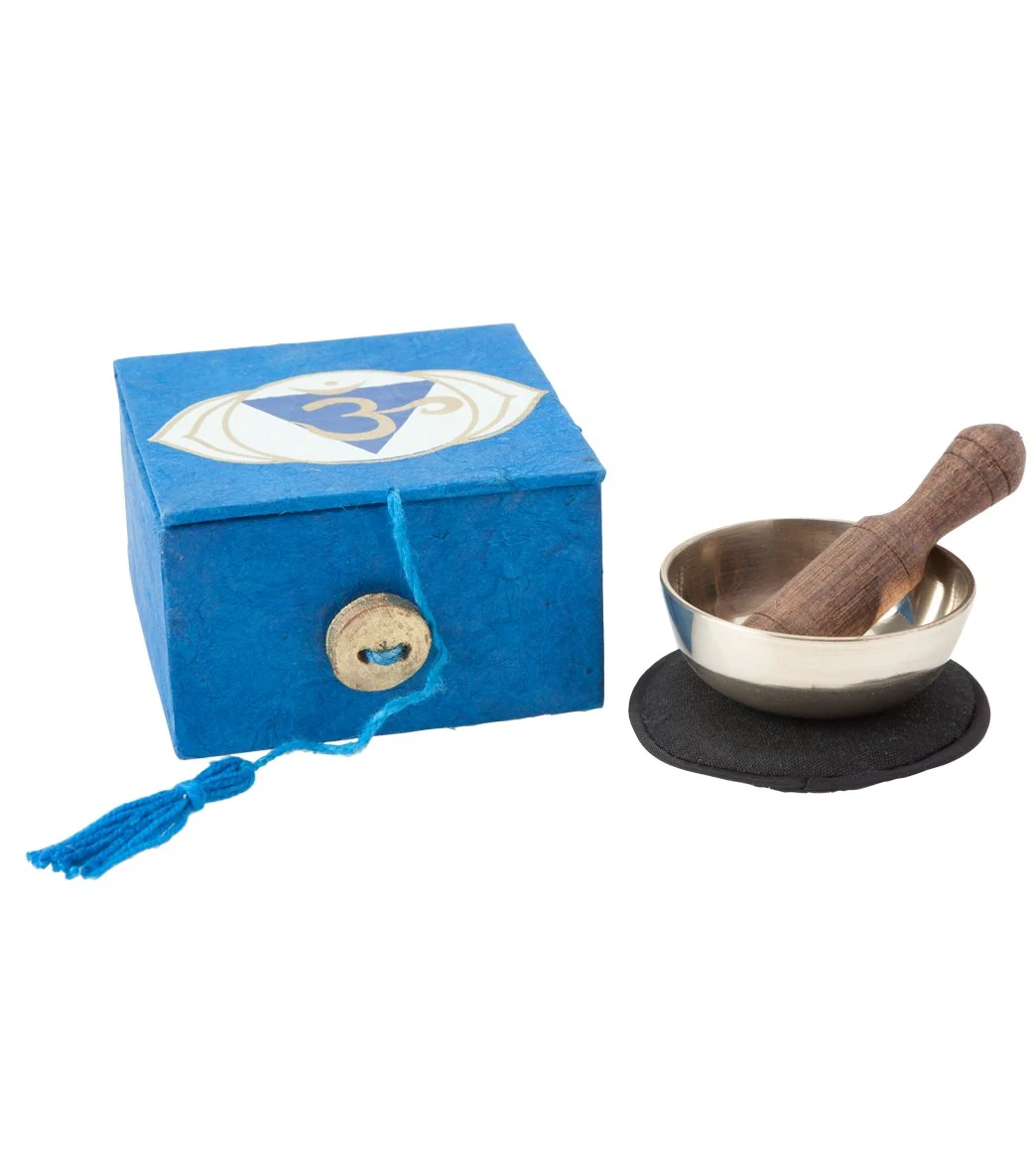 dZi 3rd Eye Chakra Mini Meditation Bowl Box