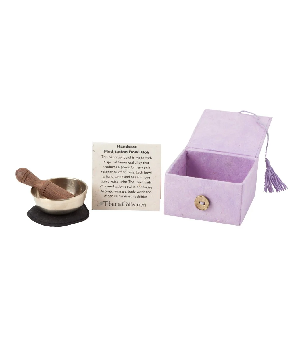 dZi Crown Chakra Mini Meditation Bowl Box - Image 2