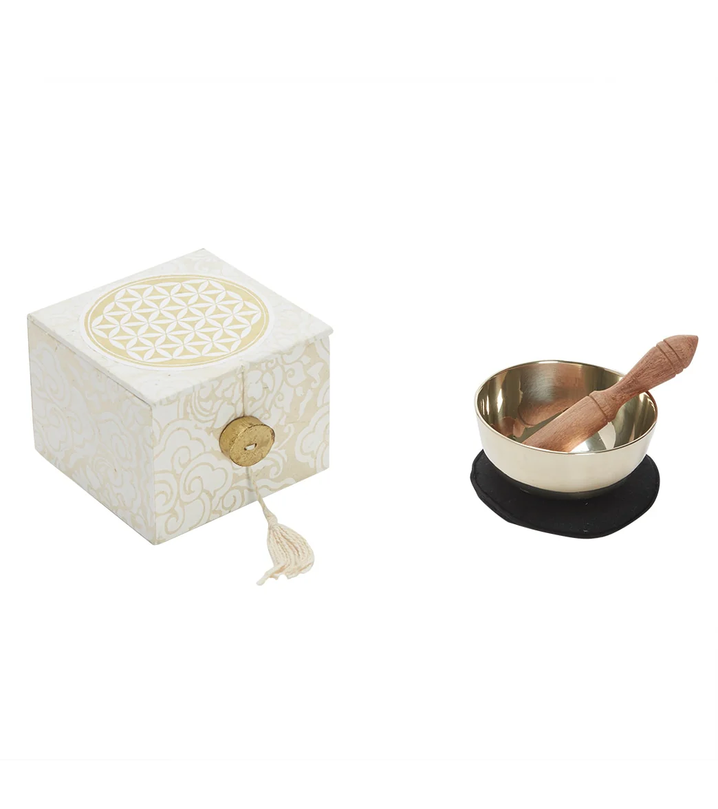 dZi Meditation Bowl Box: 3'' Flower Of Life - Image 7