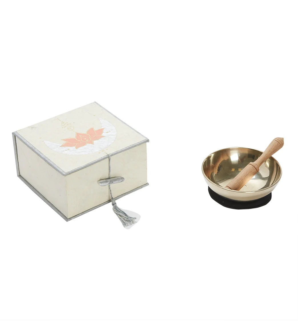 dZi Meditation Bowl Box: 4" Lotus Moon - Image 7