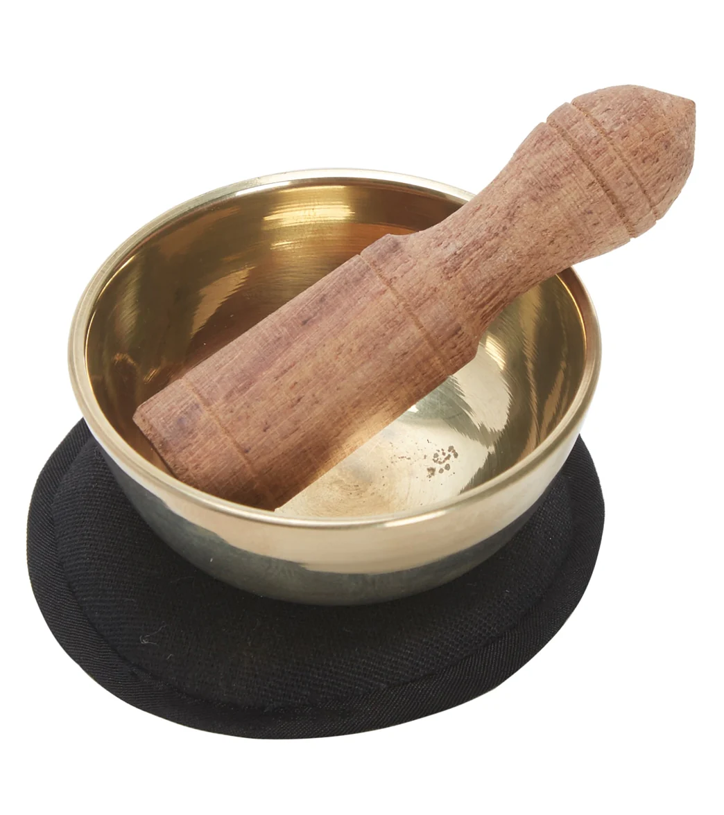 dZi Mini Meditation Bowl Box: 2" Om - Image 5