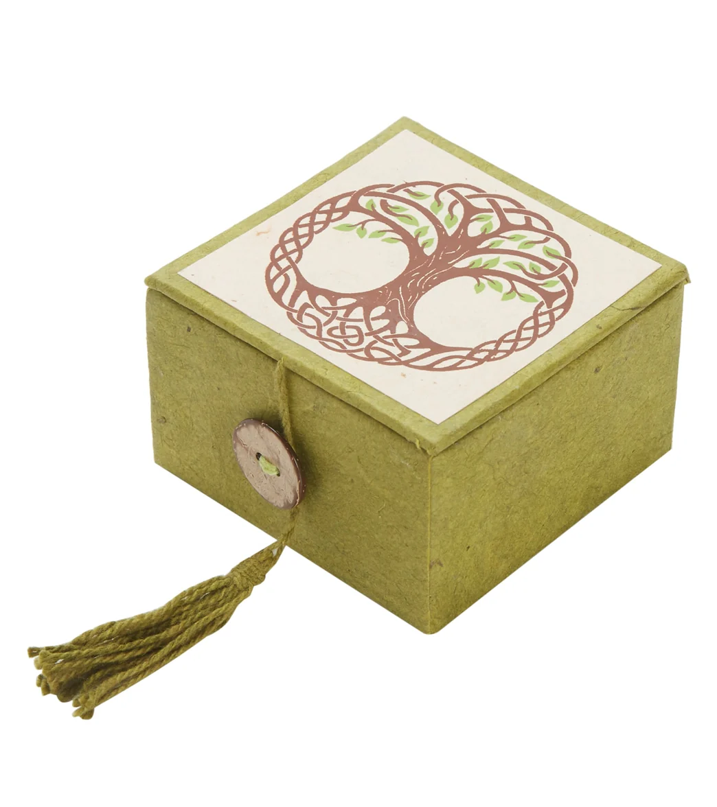 dZi Mini Meditation Bowl Box: 2" Tree Of Life - Image 2