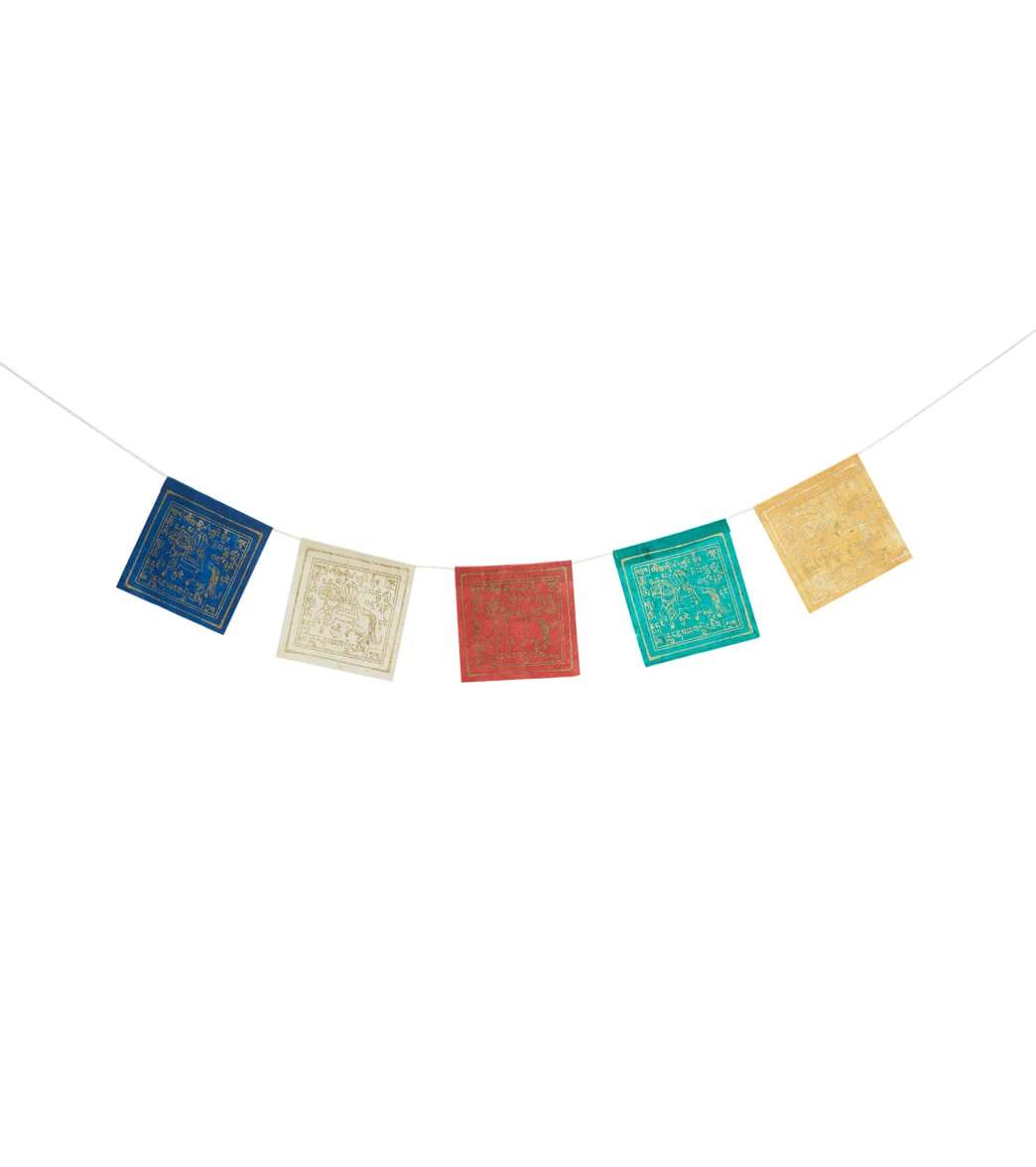 dZi Paper Prayer Flag: Windhorse - Image 4