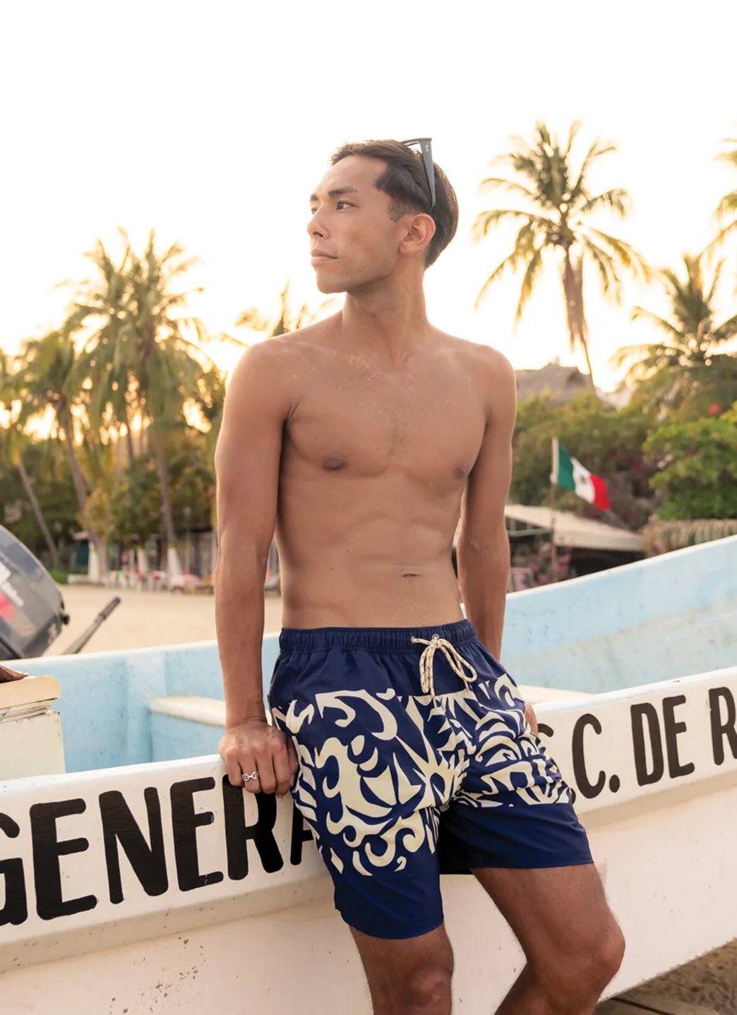 Eidon Men's 17" Burst Volley Swim Trunks - Image 10