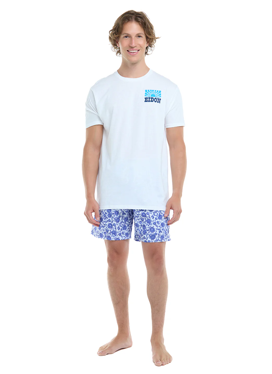 Eidon Men's 17" Delft Volley Swim Trunks - Image 6