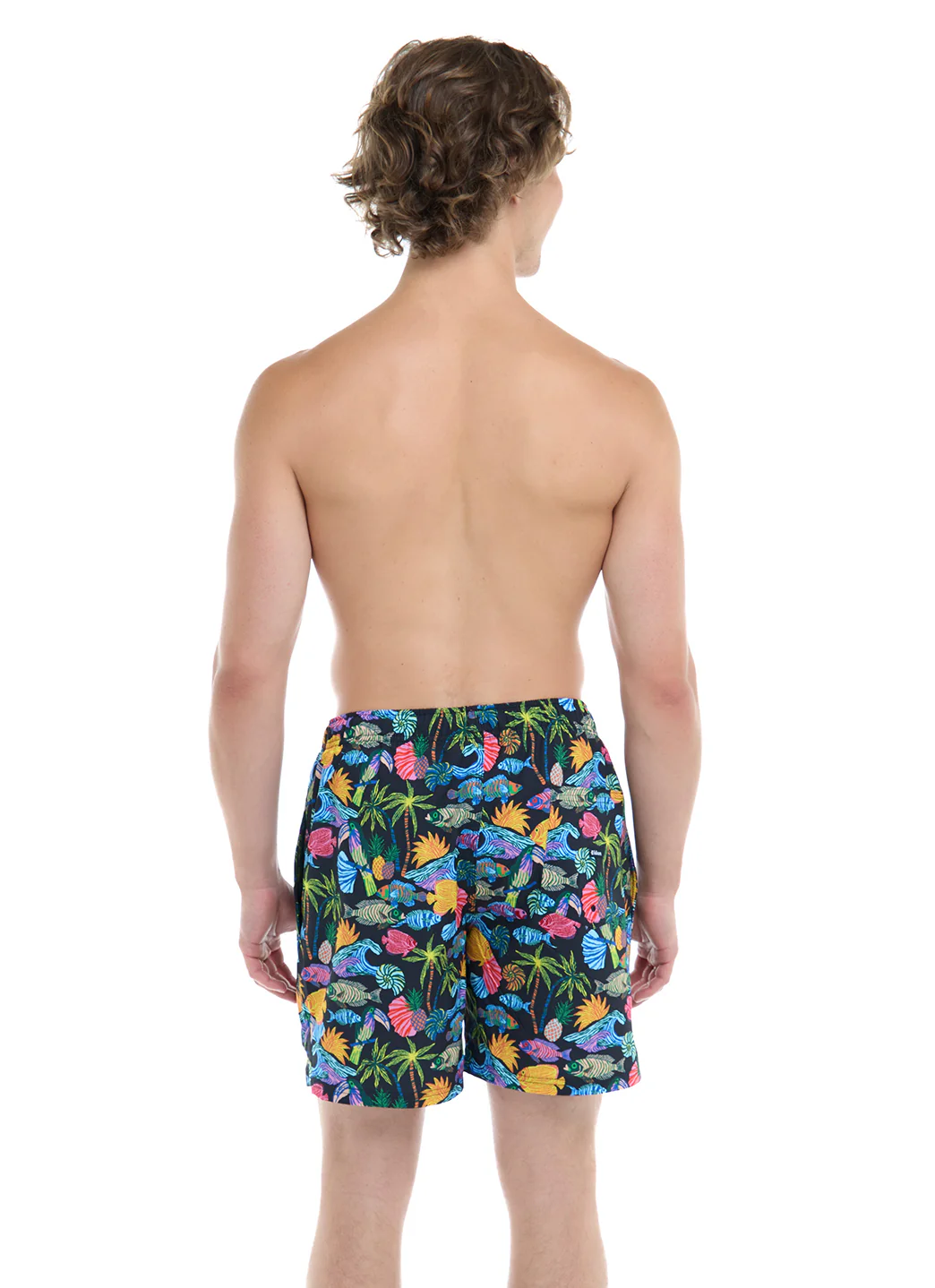 Eidon Men's 17" Fish Tank Volley Swim Trunks - Image 5