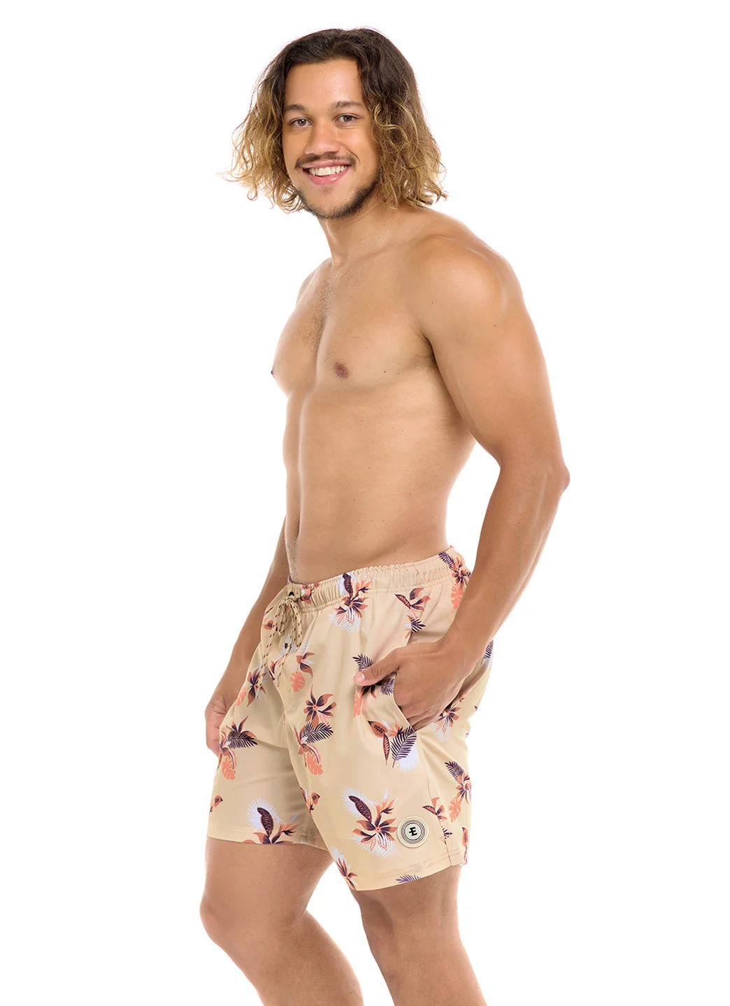 Eidon Men's 17" I'm Leafing Volley Swim Trunks - Image 4