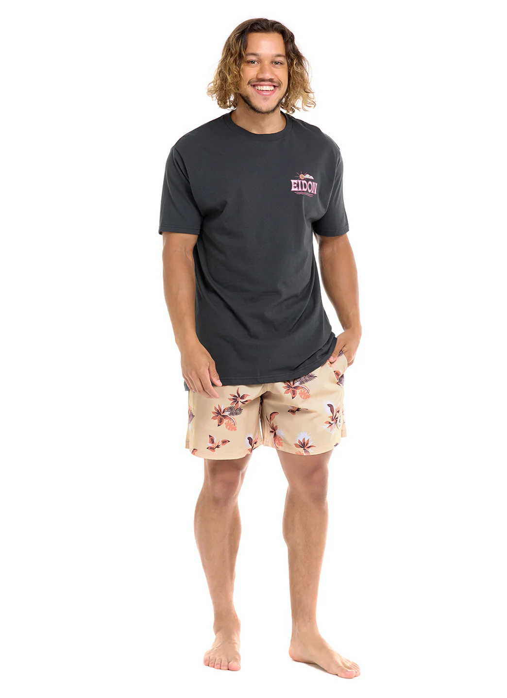 Eidon Men's 17" I'm Leafing Volley Swim Trunks - Image 6