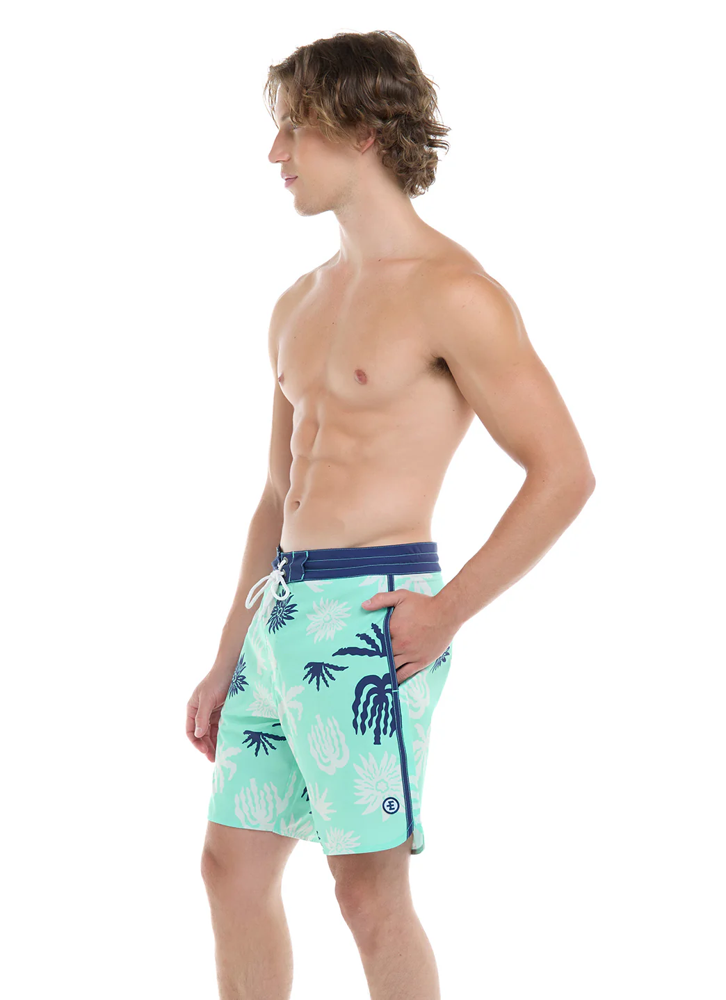 Eidon Men's 18" Wiggle Palms Boardshorts - Image 4
