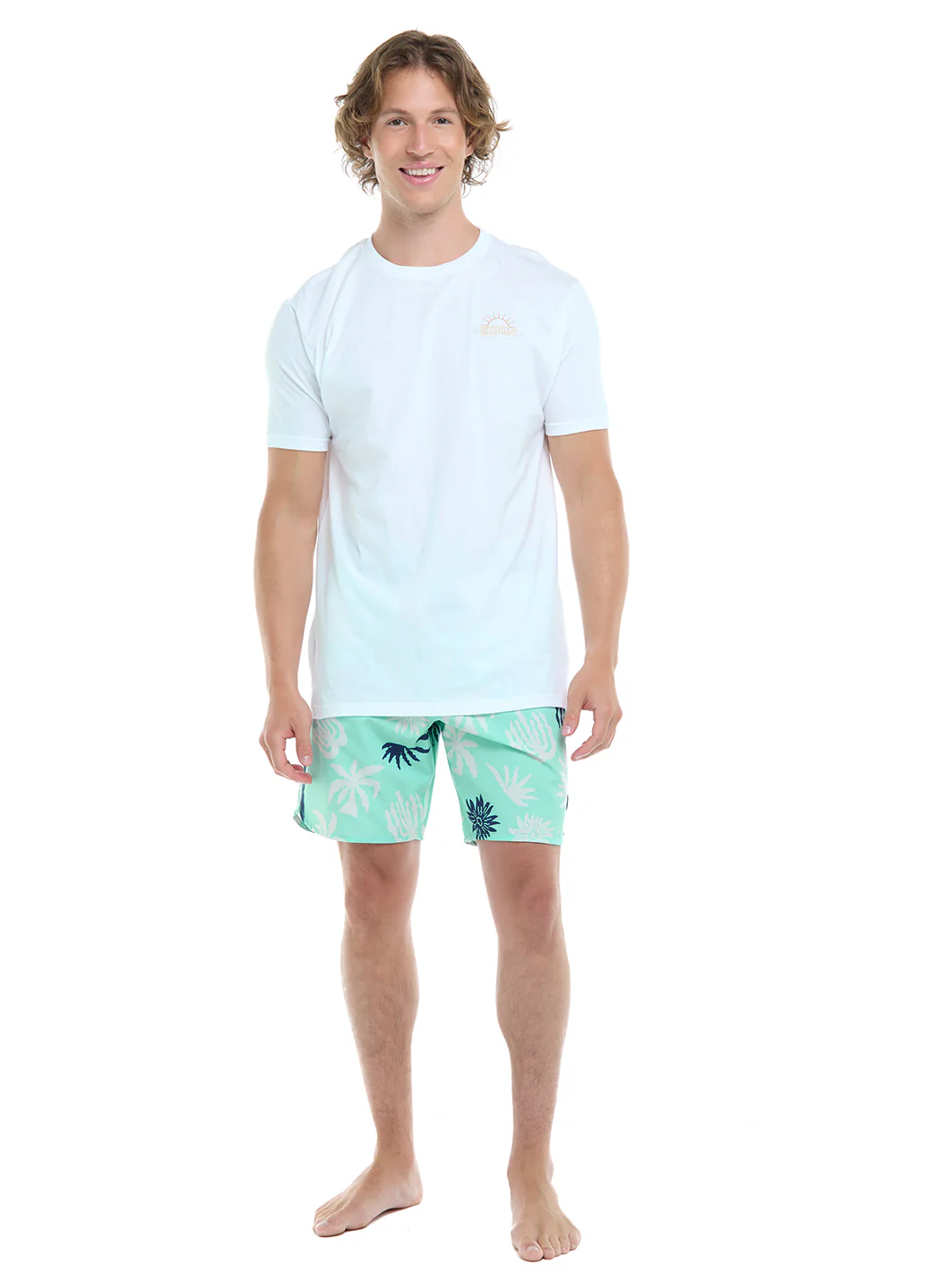 Eidon Men's 18" Wiggle Palms Boardshorts - Image 6