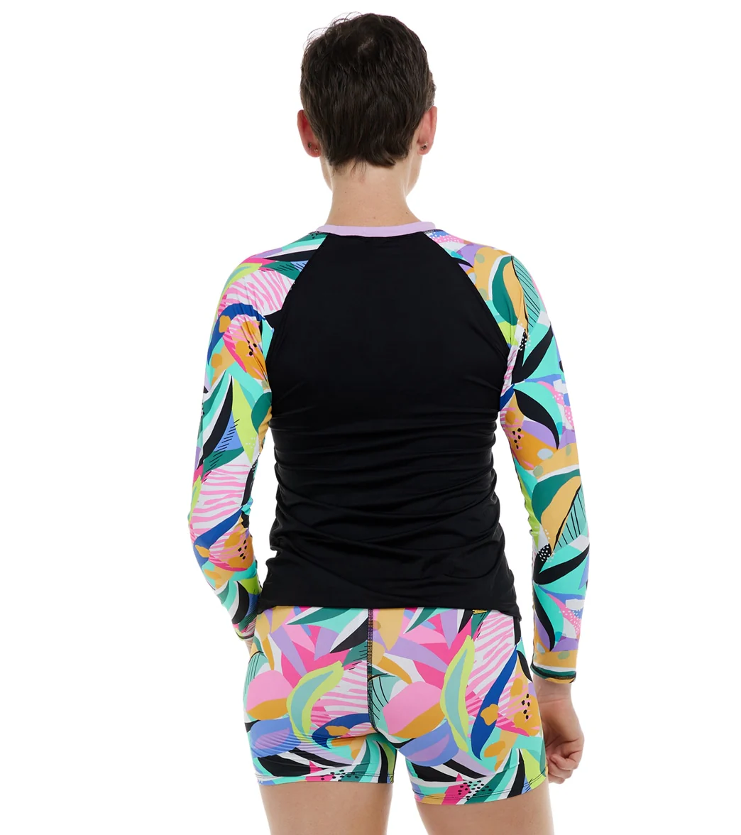 Eidon Women's Joyful Parker Long Sleeve UV Rashguard - Image 3