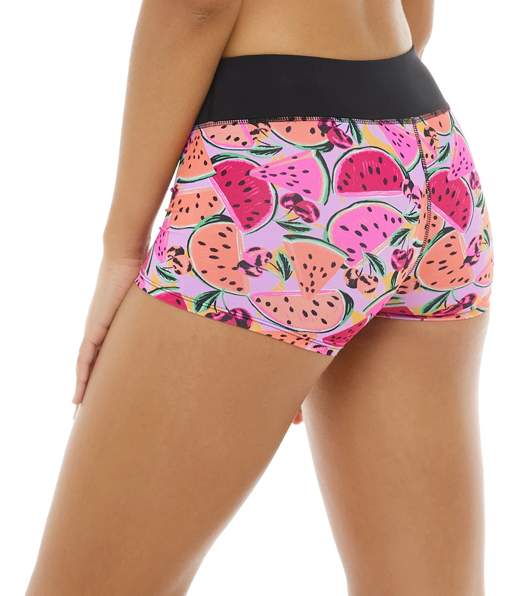 Eidon Women's Melon Pop Alina Swim Short - Image 2