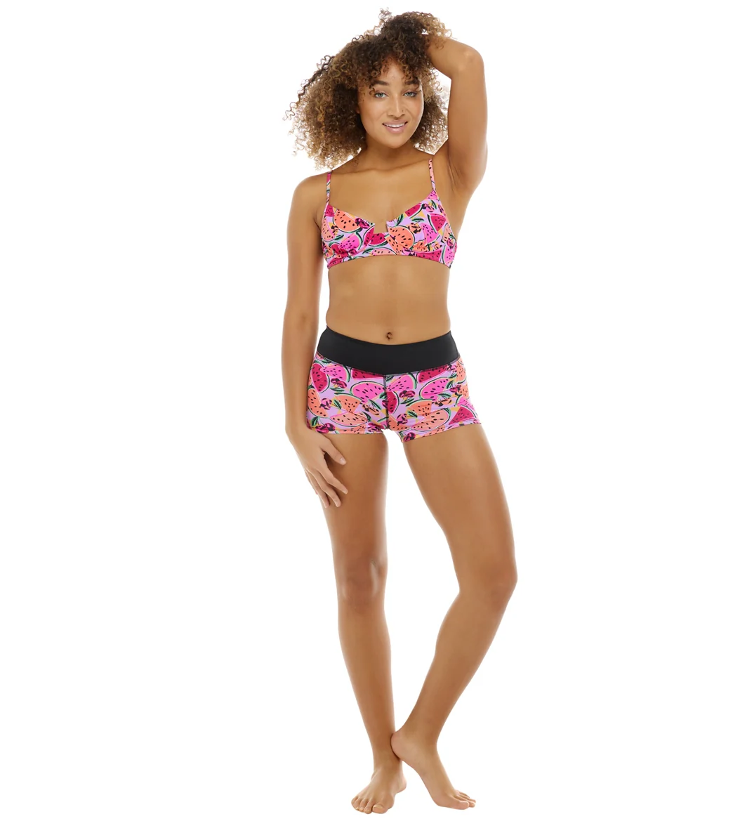 Eidon Women's Melon Pop Alina Swim Short - Image 4