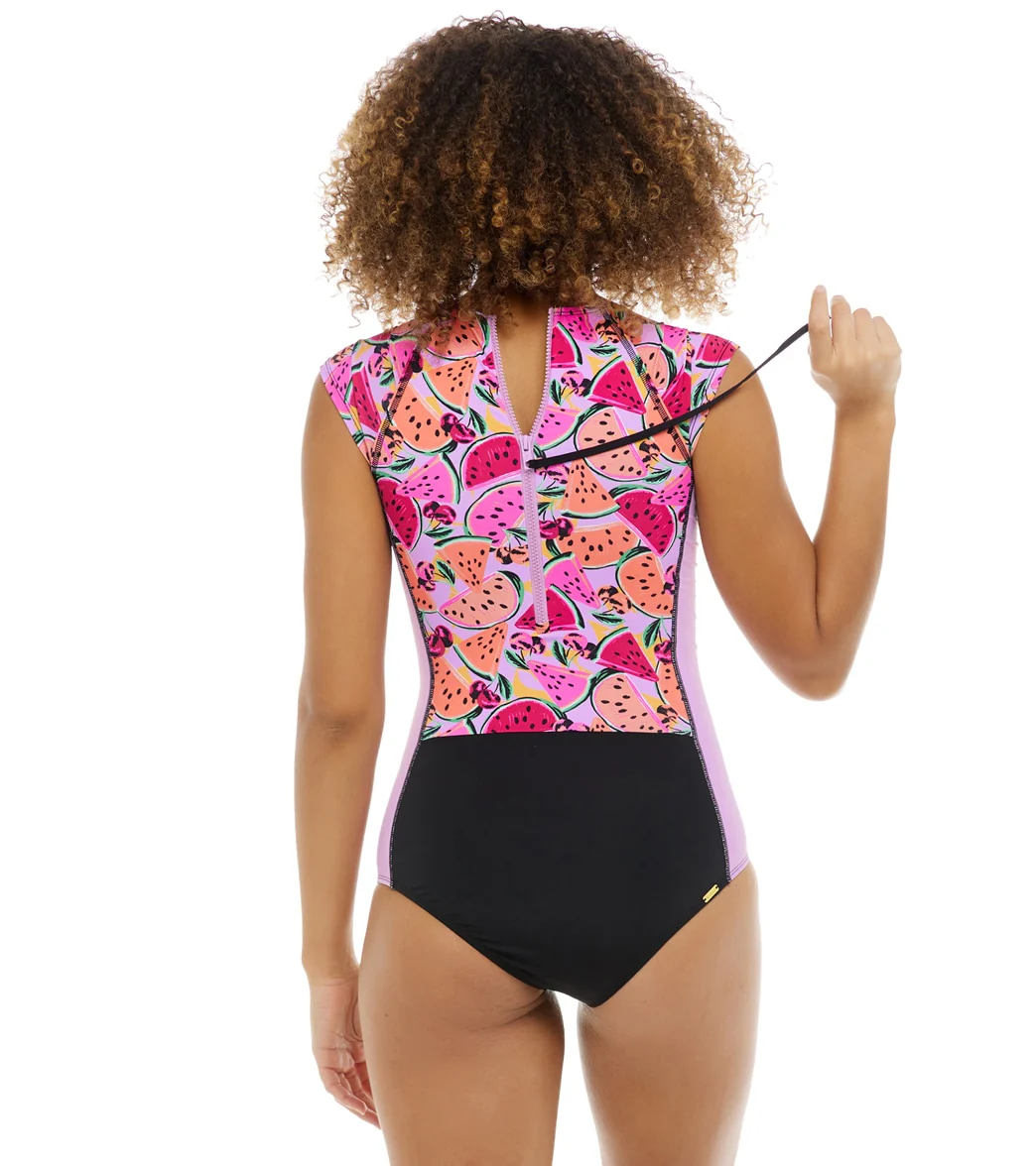Eidon Women's Melon Pop Everly Paddle Suit - Image 5