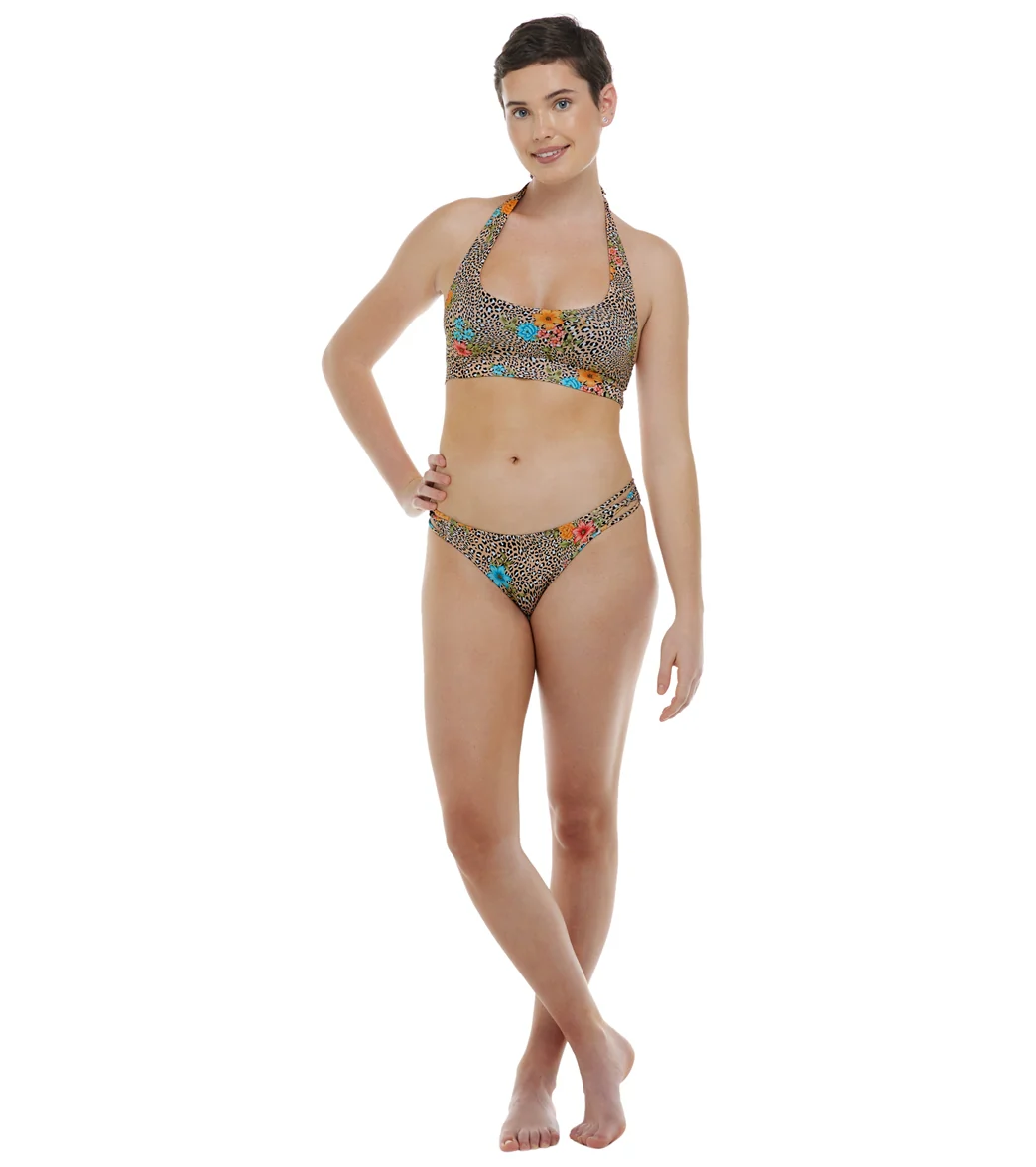 Eidon Women's Roar Corinne Halter Bikini Top - Image 4