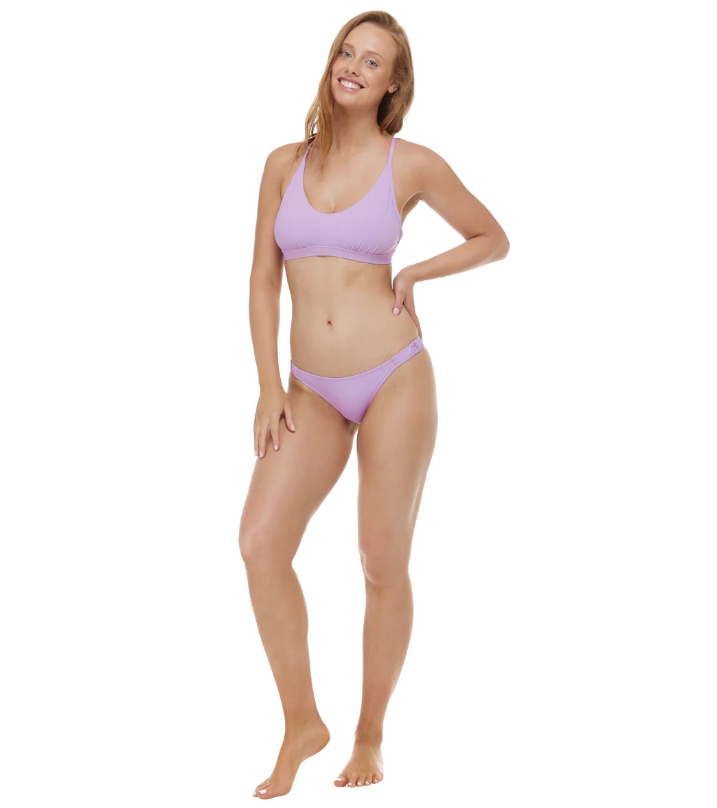 Eidon Women's Solid Ariel Cheeky Bikini Bottom - Image 10