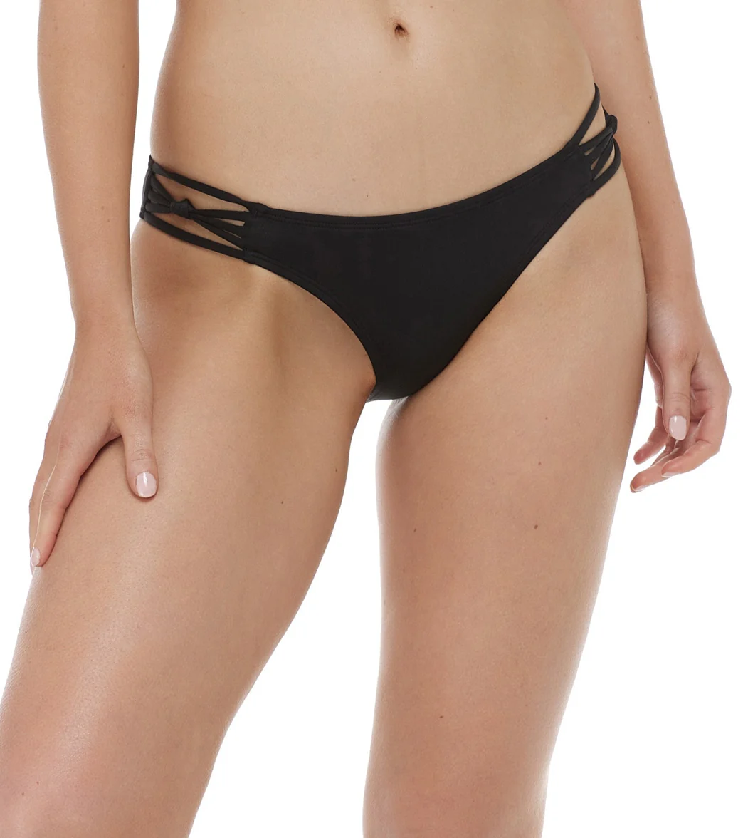 Eidon Women's Solid Low Rider Bikini Bottom - Image 12