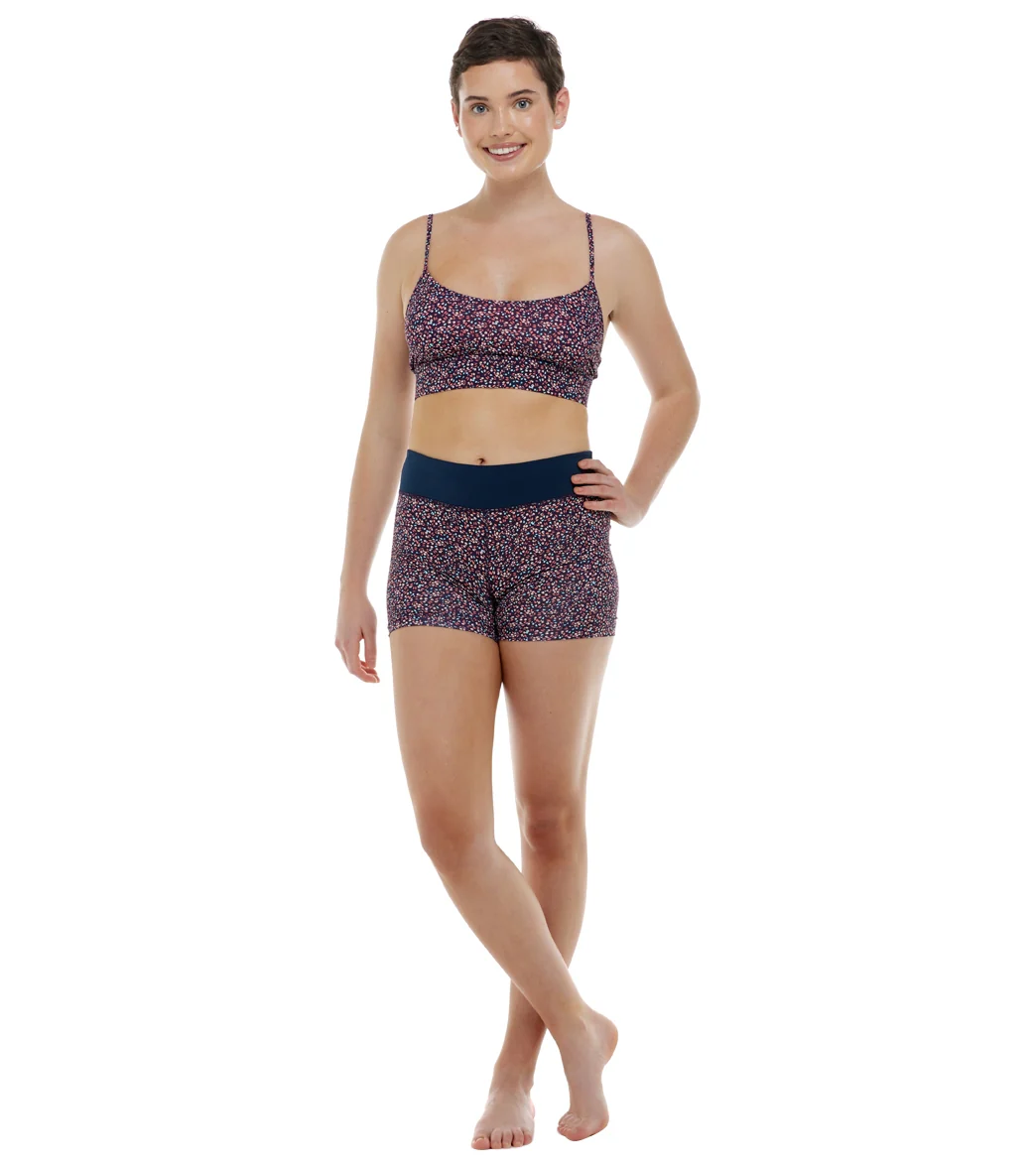 Eidon Women's Wildflowers Eva Crop Tank Bikini Top - Image 4