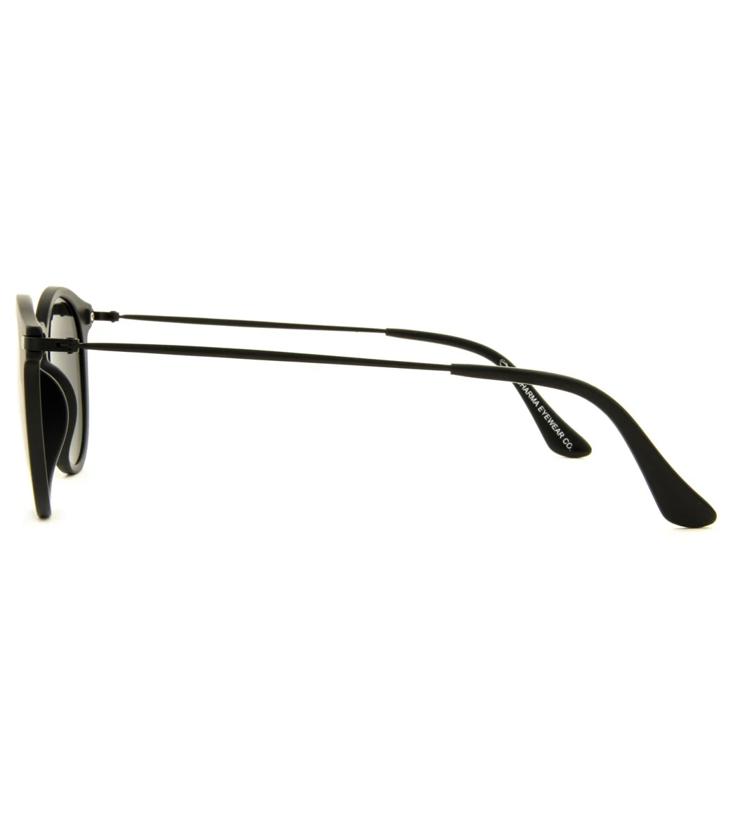 Ethereal Matte Black Sunglasses - Image 3