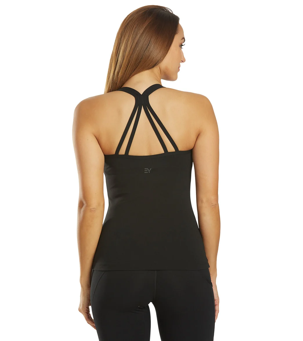 Everyday Yoga Bliss Solid Double Strap Support Tank - Image 15
