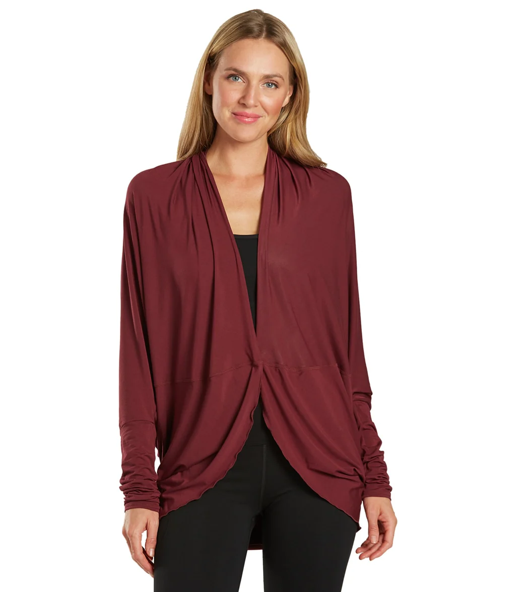 Everyday Yoga Bodhi Solid 2 in 1 Cardigan - Image 10