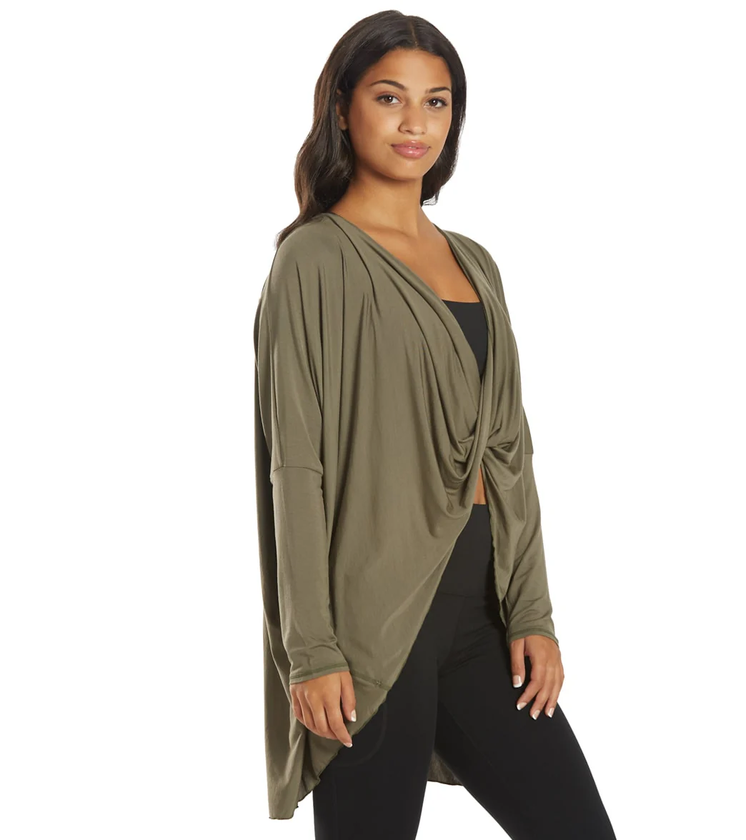 Everyday Yoga Bodhi Solid 2 in 1 Cardigan - Image 12