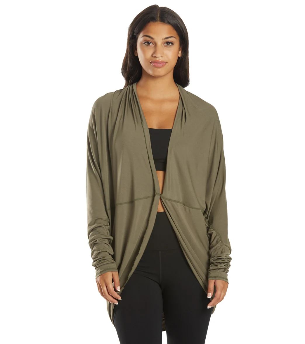 Everyday Yoga Bodhi Solid 2 in 1 Cardigan - Image 16