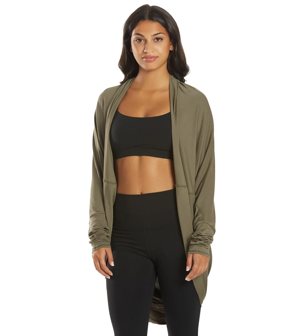 Everyday Yoga Bodhi Solid 2 in 1 Cardigan - Image 17