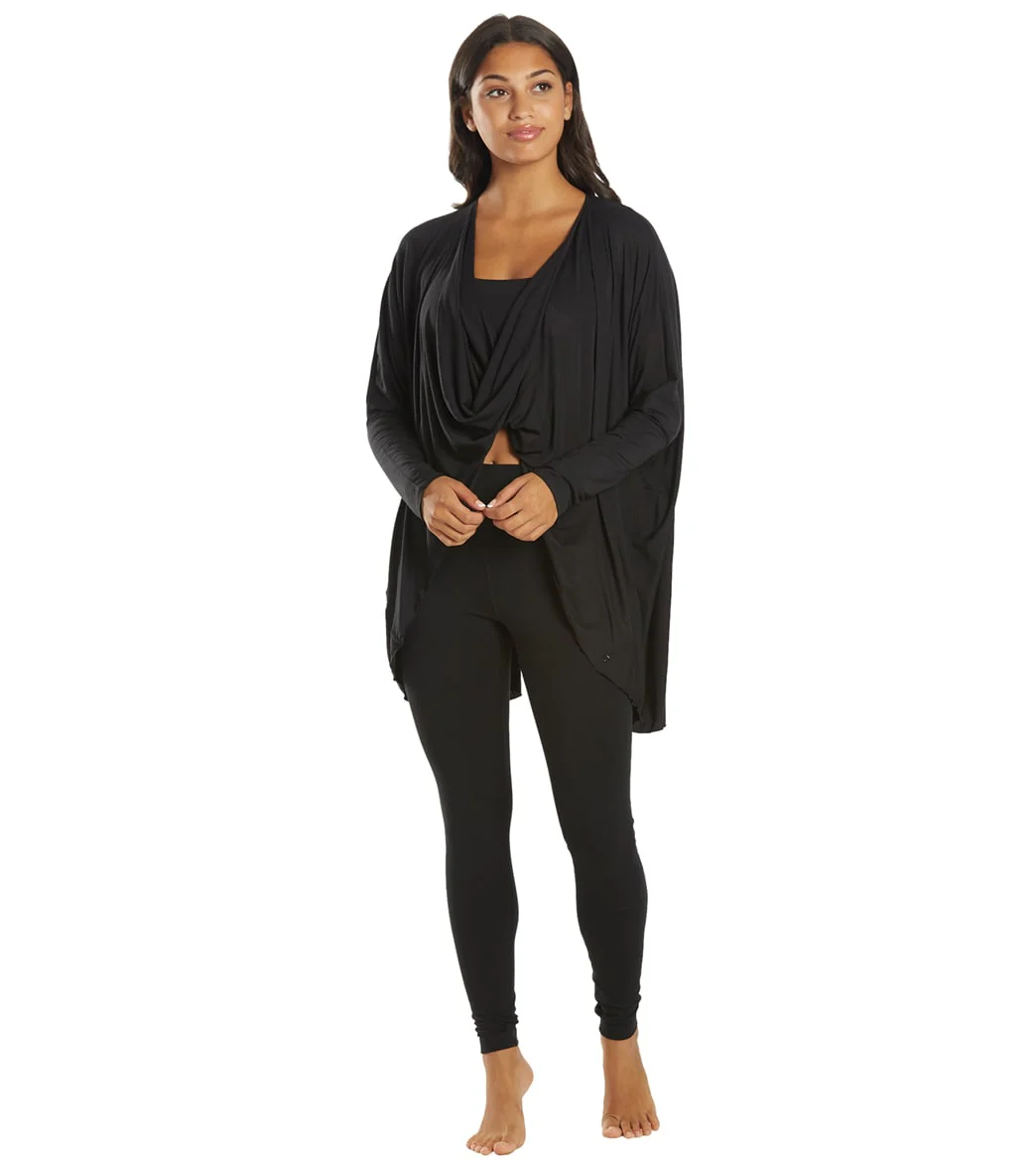 Everyday Yoga Bodhi Solid 2 in 1 Cardigan - Image 25