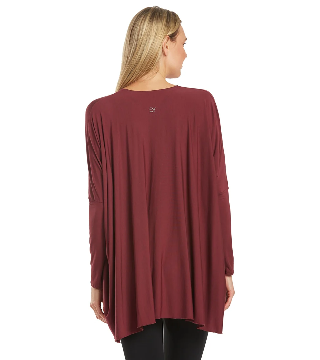 Everyday Yoga Bodhi Solid 2 in 1 Cardigan - Image 3