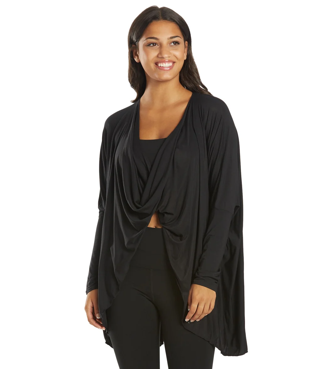 Everyday Yoga Bodhi Solid 2 in 1 Cardigan - Image 30