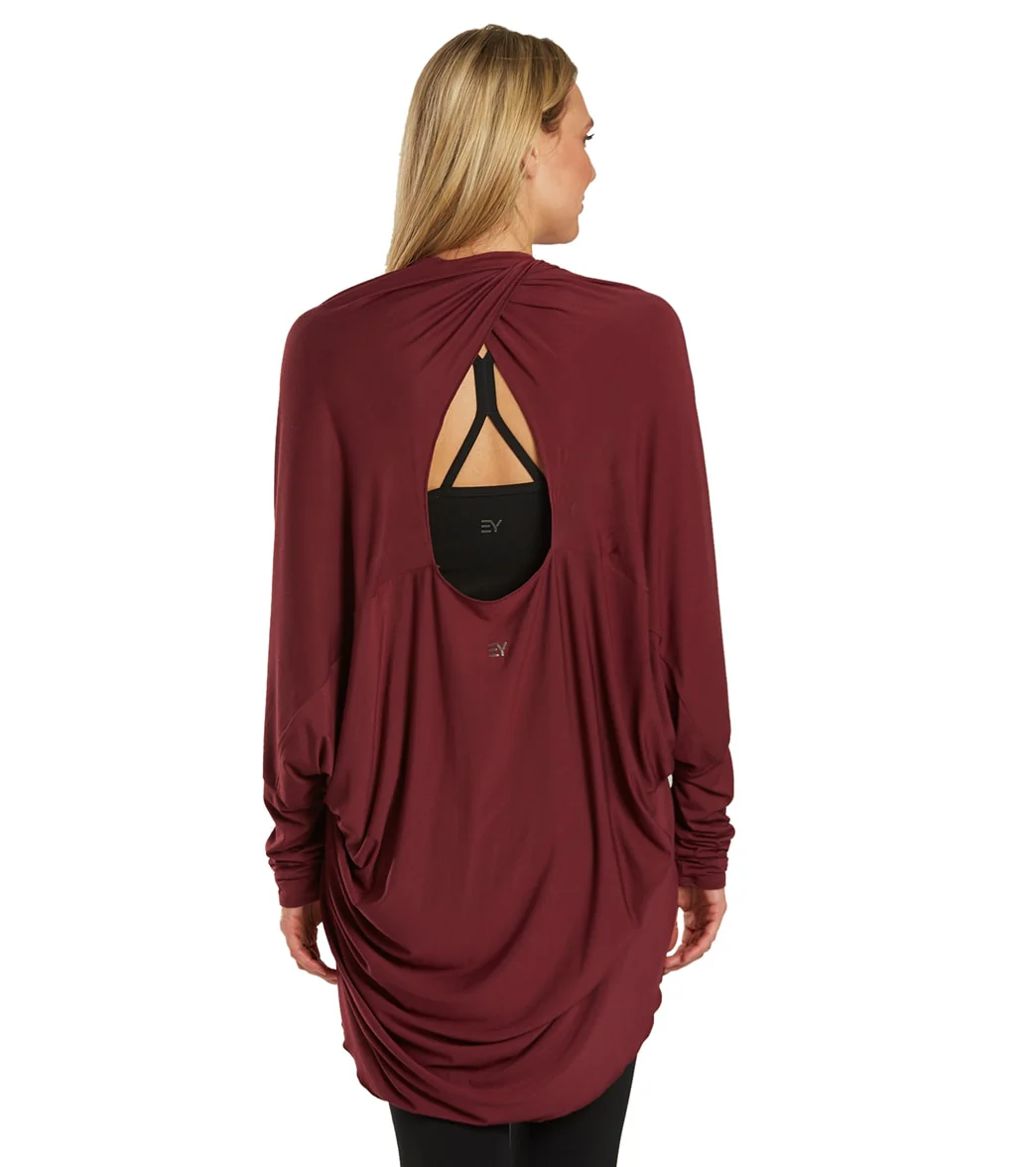 Everyday Yoga Bodhi Solid 2 in 1 Cardigan - Image 6